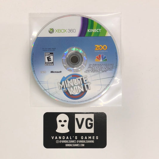 Xbox 360 - Minute to Win It Microsoft Xbox 360 Disc Only #111