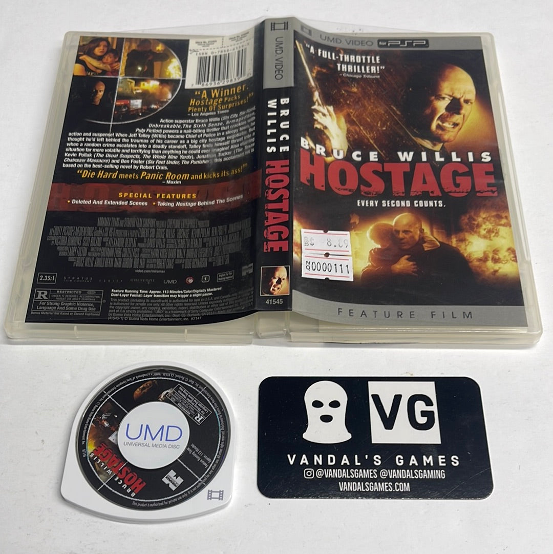 Psp Video - Hostage Sony PlayStation Portable UMD W/ Case #111