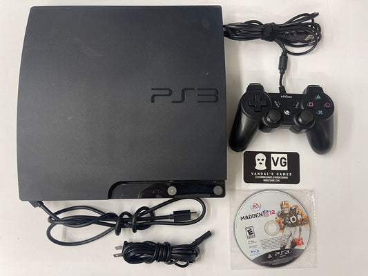 Ps3 - Slim Console 320gb W/ Game Sony PlayStation 3 Complete Tested #2900