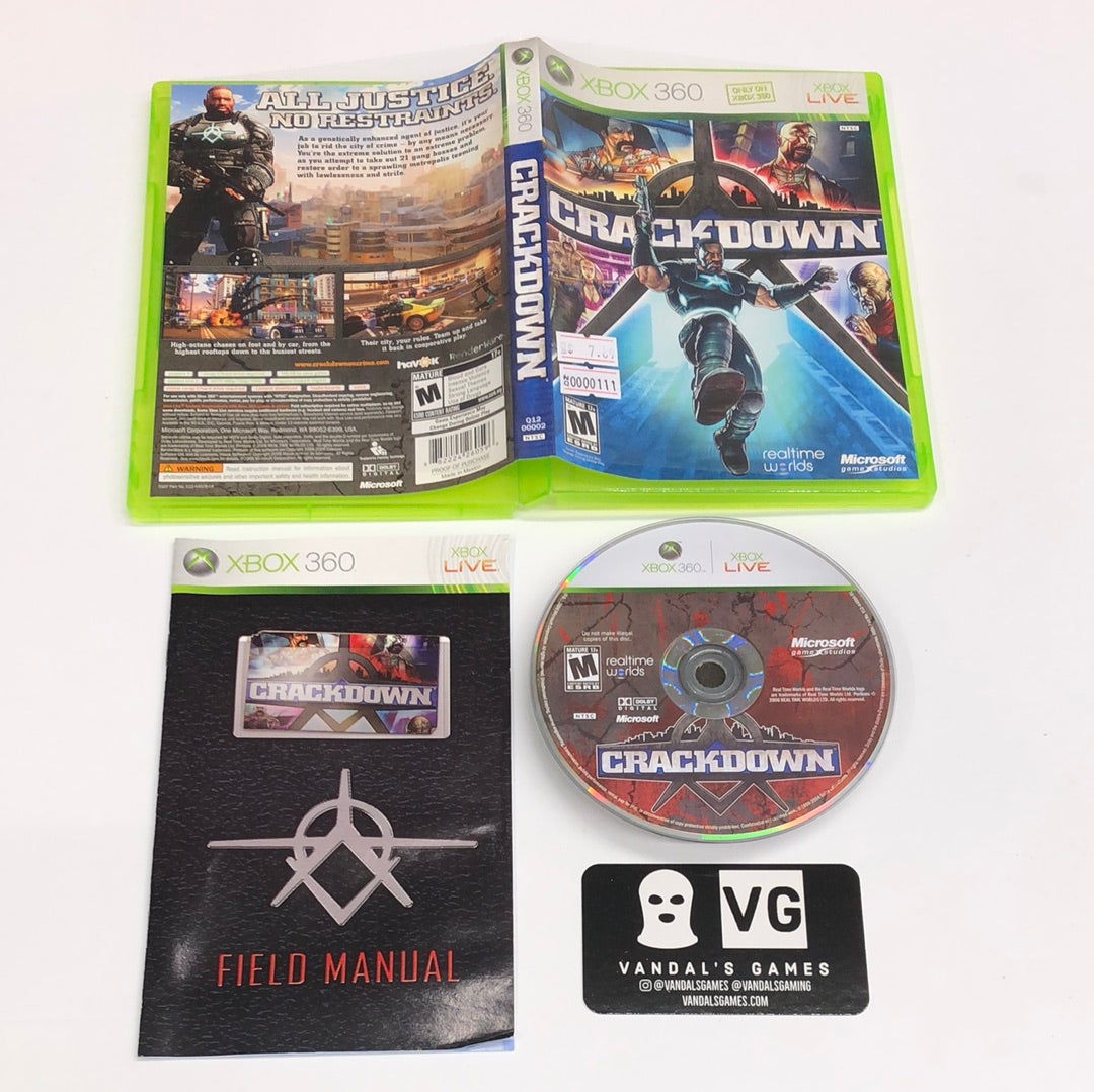 Xbox 360 - Crackdown Microsoft Xbox 360 Complete #111