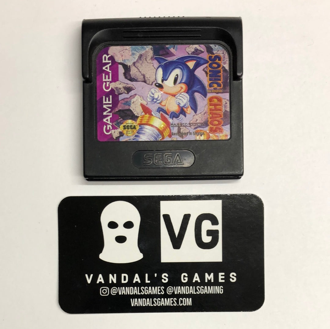 Game Gear - Sonic the Hedgehog Chaos Sega Game Gear Cart Only #111