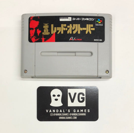 Super Famicom - The Hunt for Red October Japan Super Nintendo Cart Only #2338