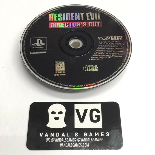 Ps1 - Resident Evil Director's Cut Sony PlayStation 1 Disc Only #2780