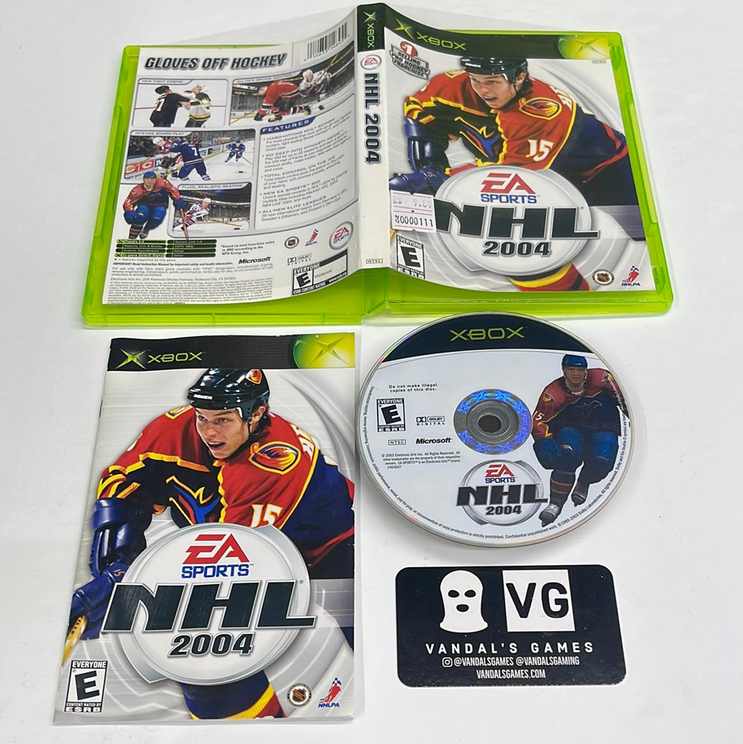 Xbox - NHL 2004 Microsoft Xbox Complete #111
