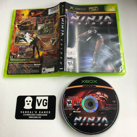 Xbox - Ninja Gaiden Microsoft Xbox W/ Case #111