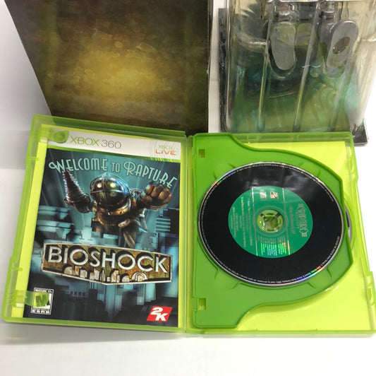 Xbox 360 - Bioshock Limited Edition W/ Big Daddy Statue Complete #2837