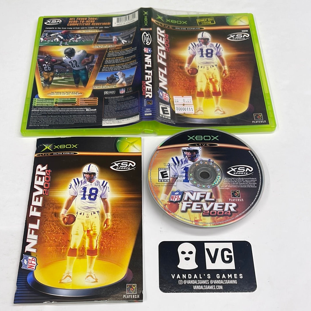 Xbox - NFL Fever 2004 Microsoft Xbox Complete #111