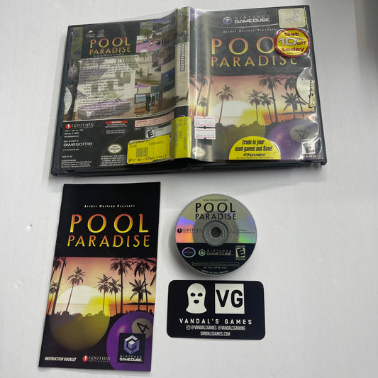 Gamecube - Pool Paradise Nintendo Gamecube Complete #2894