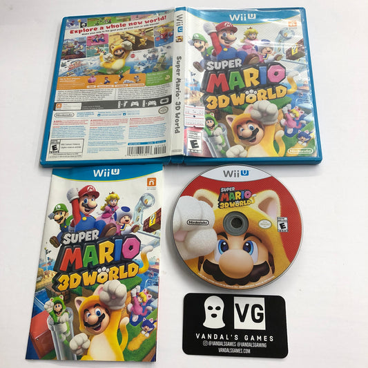 Wii U - Super Mario 3d World Nintnedo Wii U Complete #2882