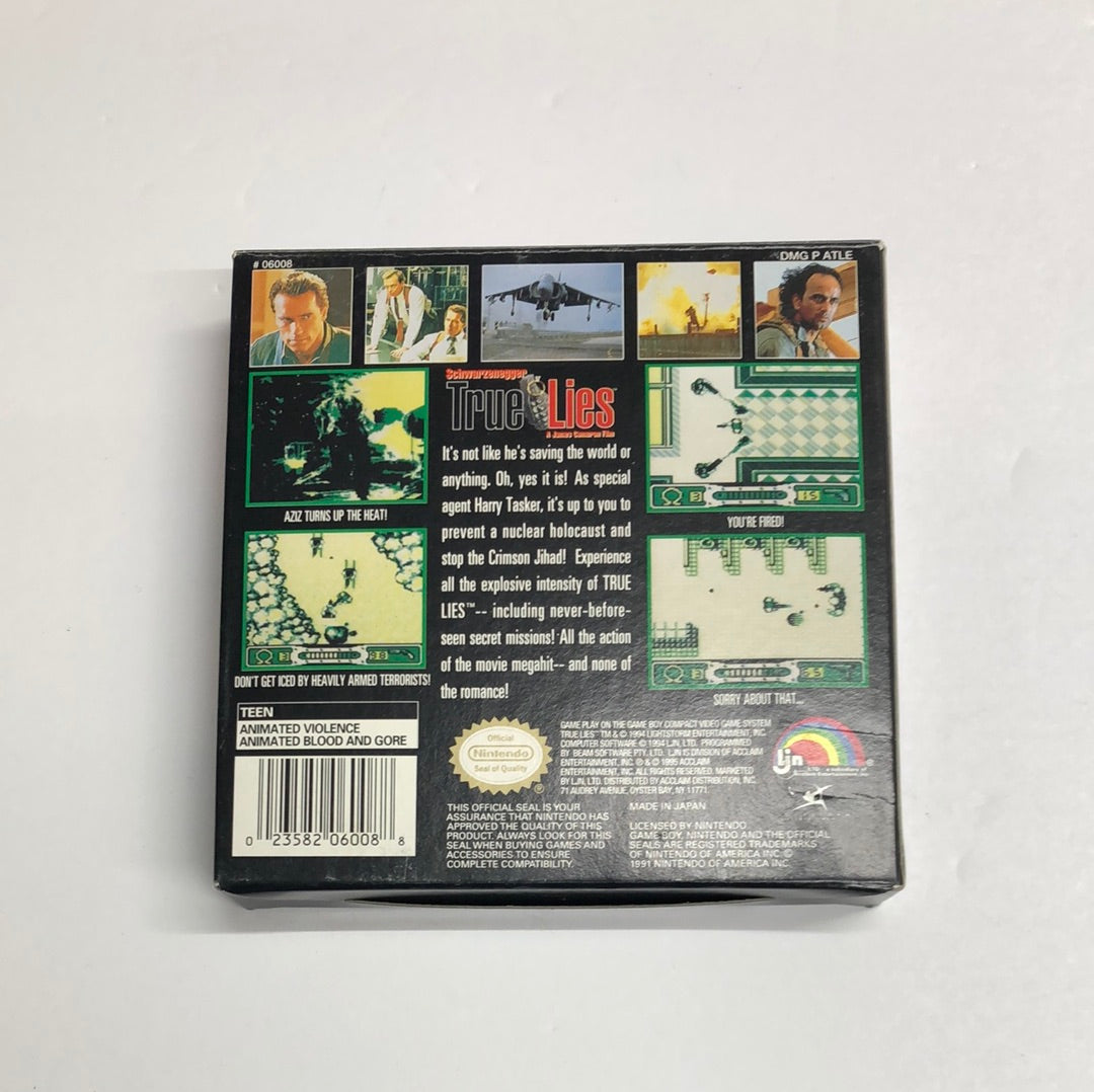 GB - True Lies Nintendo Gameboy BOX ONLY NO GAME #2749