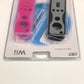 Wii - Remote Gloves Pink & Black 2 Pack Nintendo Wii Brand New #2668