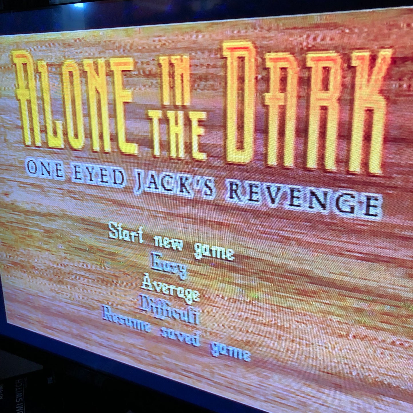 Ps1 - Alone in the Dark One-Eyed Jack's Revenge Sony PlayStation 1 Disc Only #2882