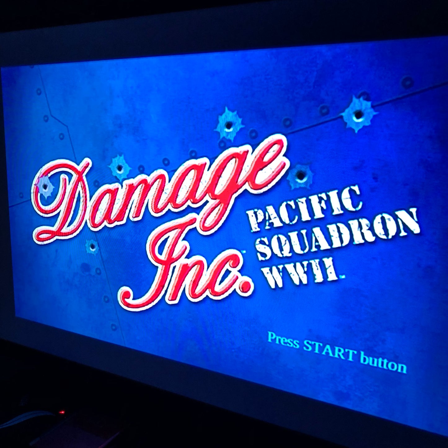 Ps3 - Damage Inc Pacific Squadron WWII Sony PlayStation 3 Complete #2886