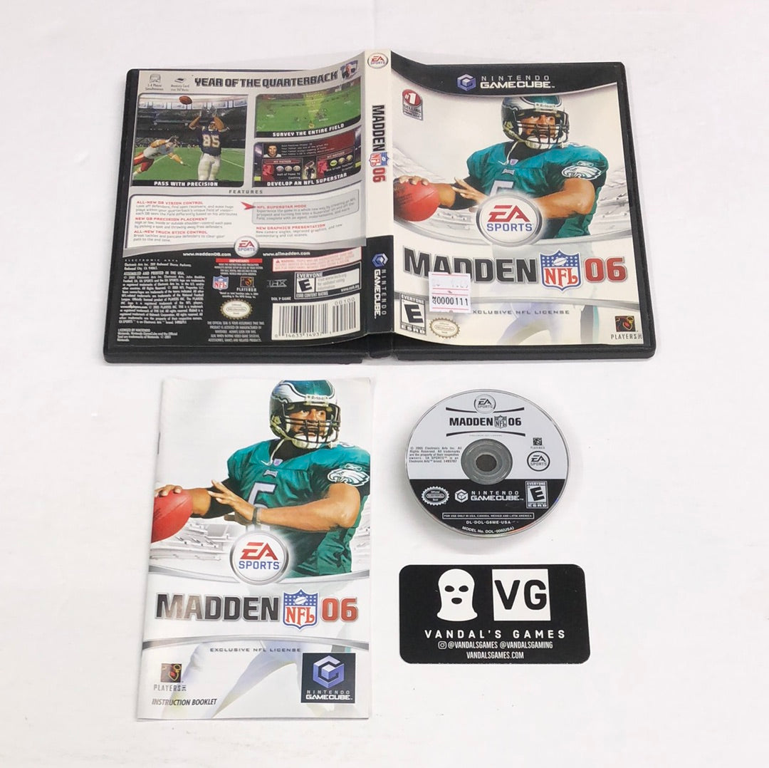 Gamecube - Madden NFL 06 Nintendo Gamecube Complete #111