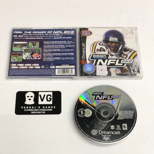 Dreamcast - NFL 2k2 Sega Dreamcast Complete #2794