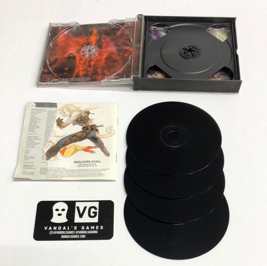 Ps1 - Final Fantasy IX Greatest Hits Sony PlayStation 1 Complete #2780