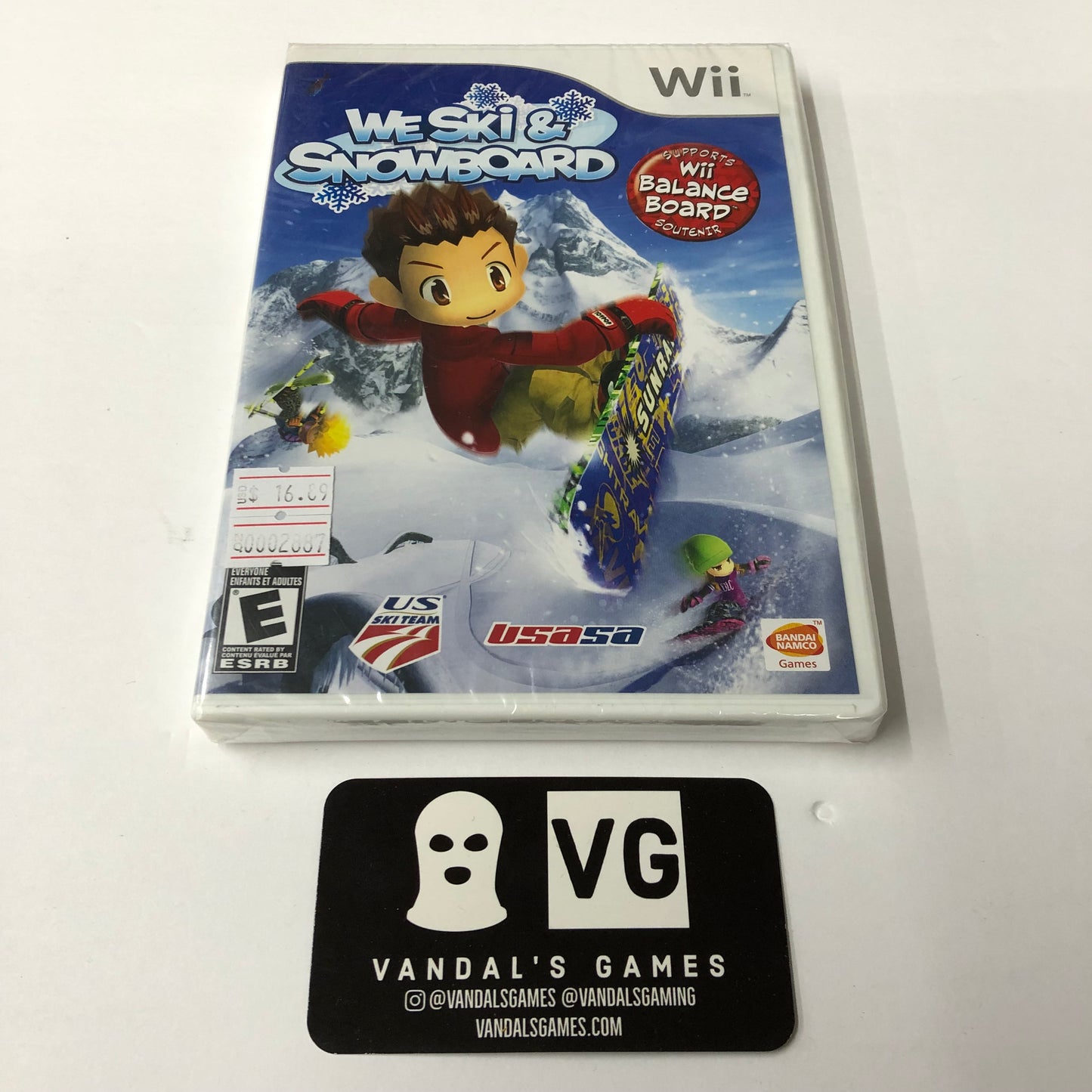 Wii - We Ski & Snowboard Nintendo Wii Brand New #2887