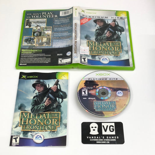 Xbox - Medal of Honor Frontline Platinum Hits Microsoft Xbox Complete #111