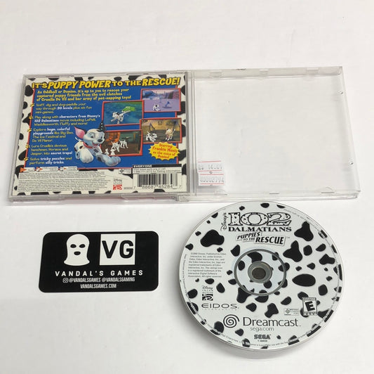 Dreamcast - 102 Dalmatians Puppies to the Rescue Sega W/ Case no Manual #2794