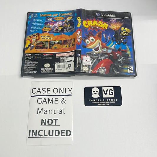 Gamecube - Crash Tag Team Racing CASE ONLY NO GAME #2750