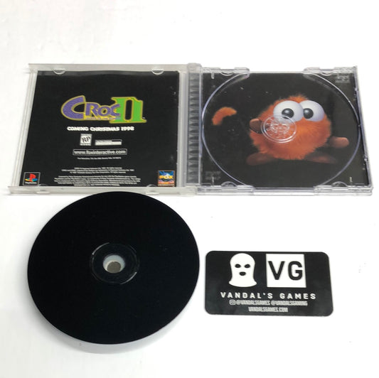 Ps1 - Croc Legend of the Gobbos Black Label Sony PlayStation 1 Complete #2780