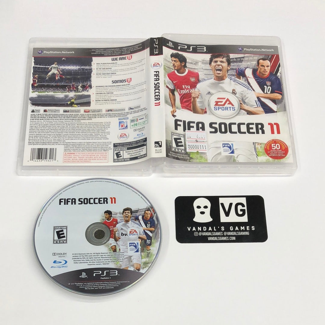 Ps3 - Fifa Soccer 11 Sony PlayStation 3 W/ Case #111