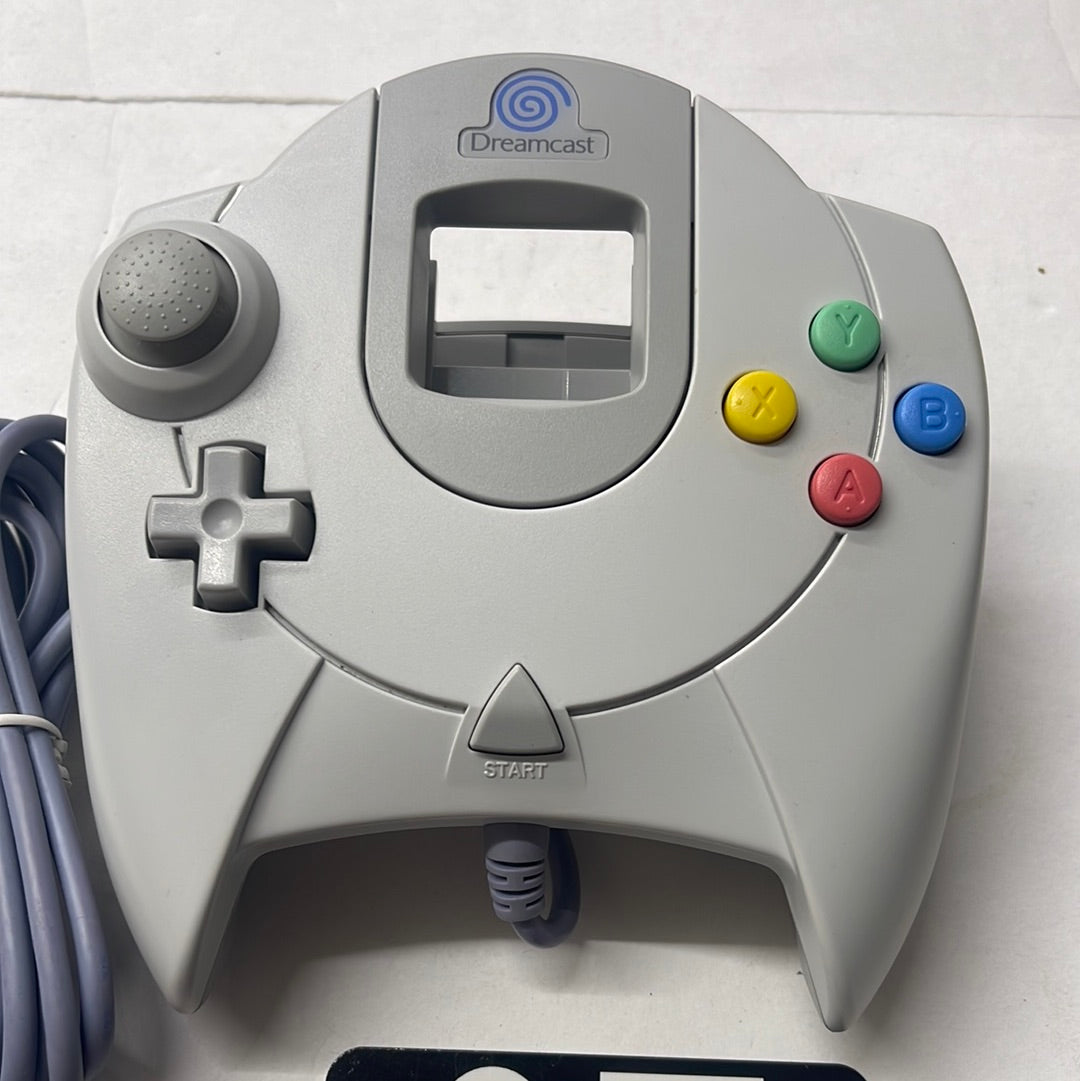 Dreamcast - Pal Controller W/ Blue Swirl Sega Dreamcast Tested #2806