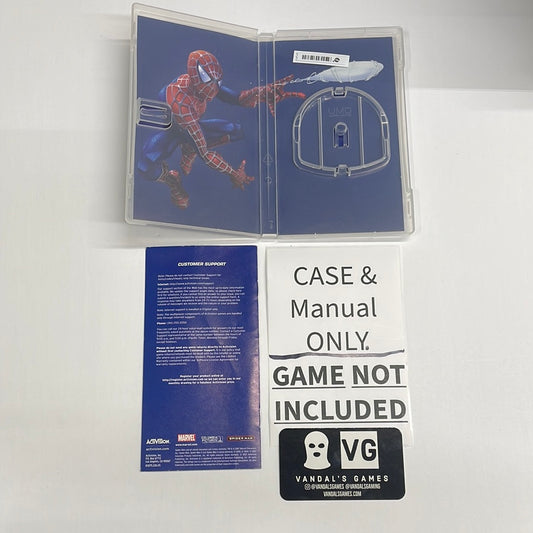 Psp - Spider-man Friend or Foe Playstation Case Manual ONLY NO GAME #2750