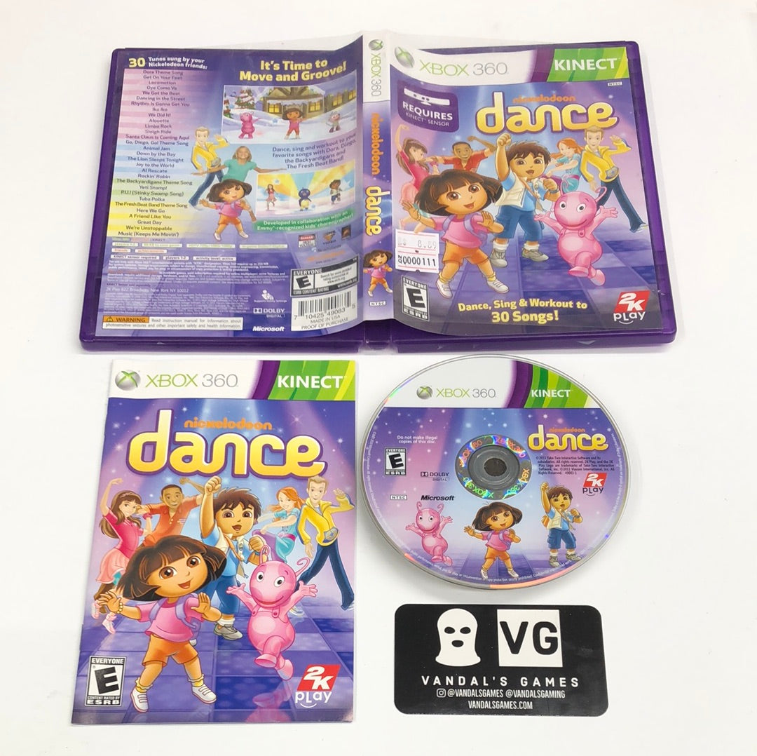 Xbox 360 - Nickelodeon Dance Microsoft Xbox 360 Complete #111