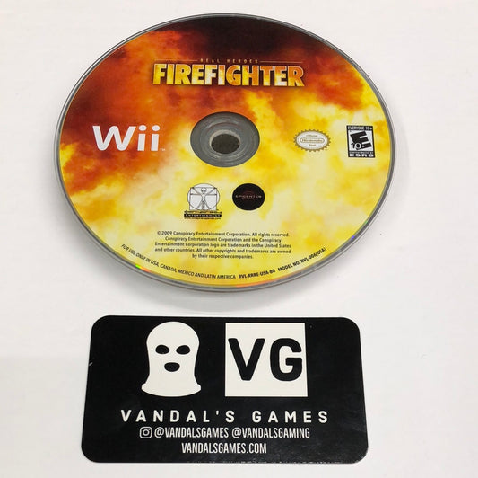 Wii - Real Heroes Firefighter Nintendo Wii Disc Only #111