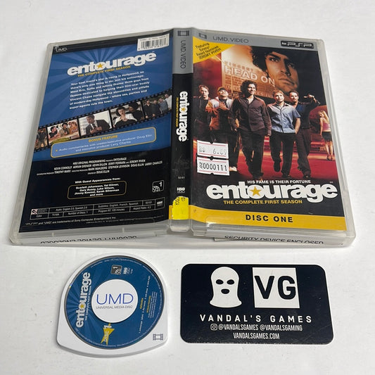 Psp Video - Entourage The Complete First Season Sony PlayStation UMD W/ Case #111