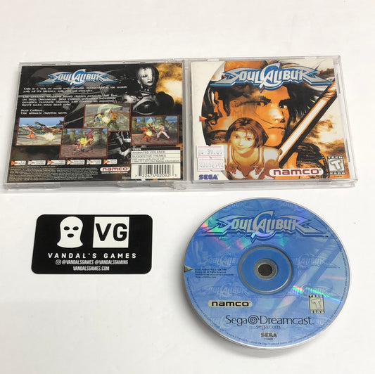 Dreamcast - Soul Calibur Sega Dreamcast Complete #2794