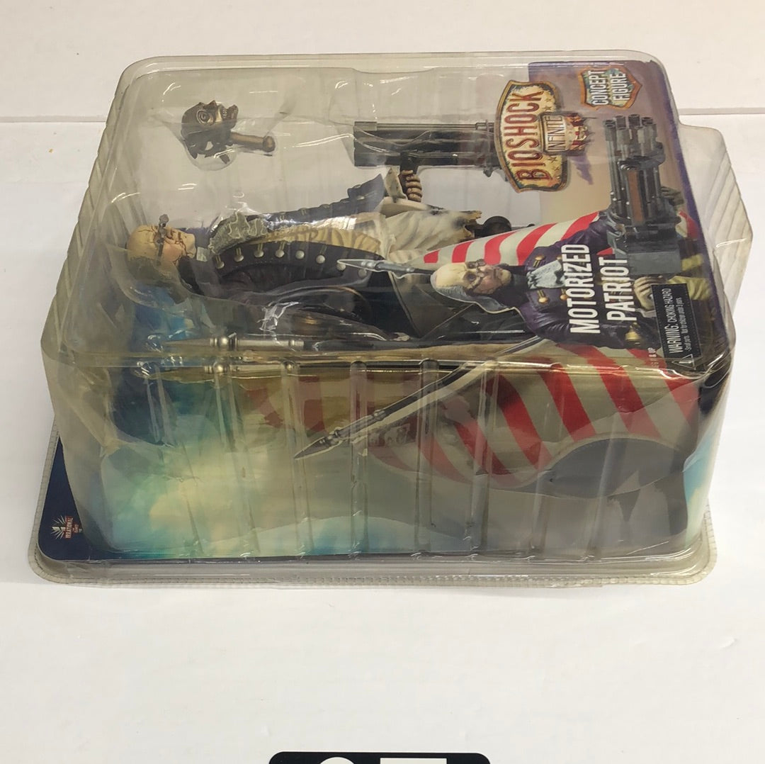 Bioshock Infinite - Motorized Patroit Ben Franklin Concept Figure New