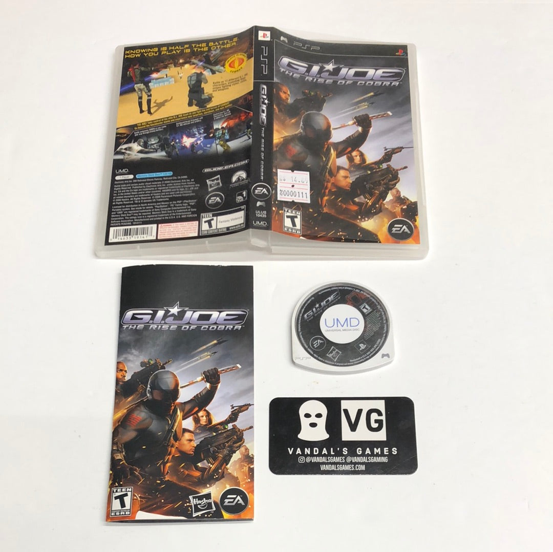Psp - G.I. Joe The Rise of Cobra Sony PlayStation Portable Complete #111