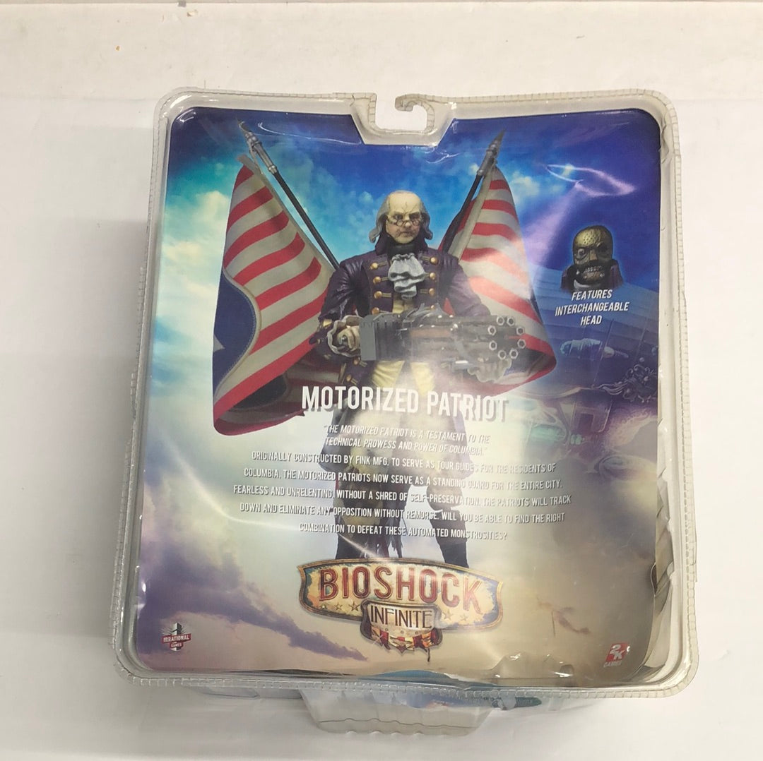 Bioshock Infinite - Motorized Patroit Ben Franklin Concept Figure New