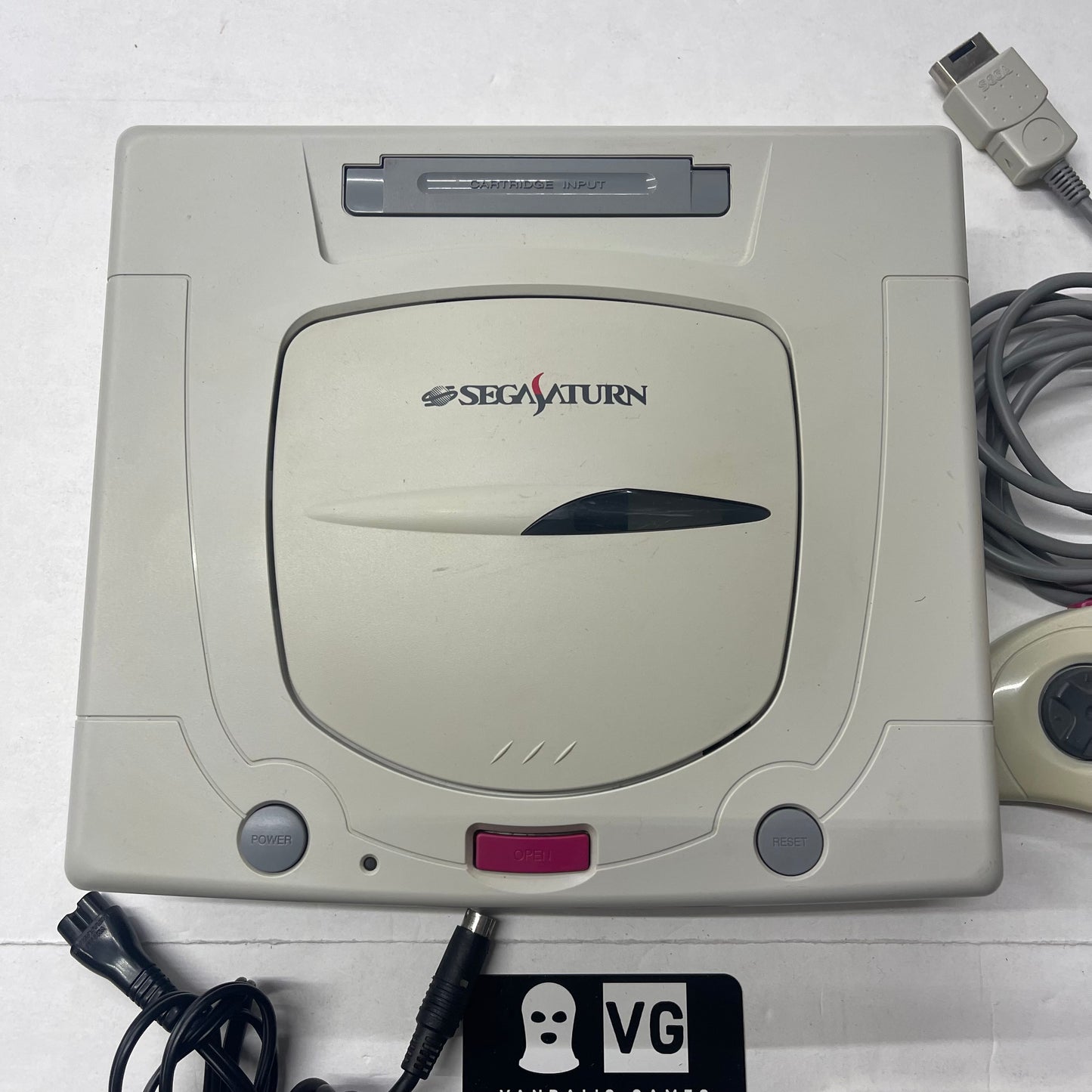 Saturn - Japanese Console White Japan Inport Sega Saturn Tested #2788