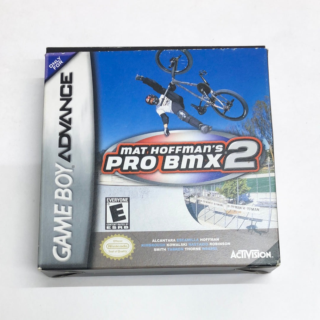 GBA - Mat Hoffman's Pro BMX 2 Nintendo Gameboy Advance Complete #2697