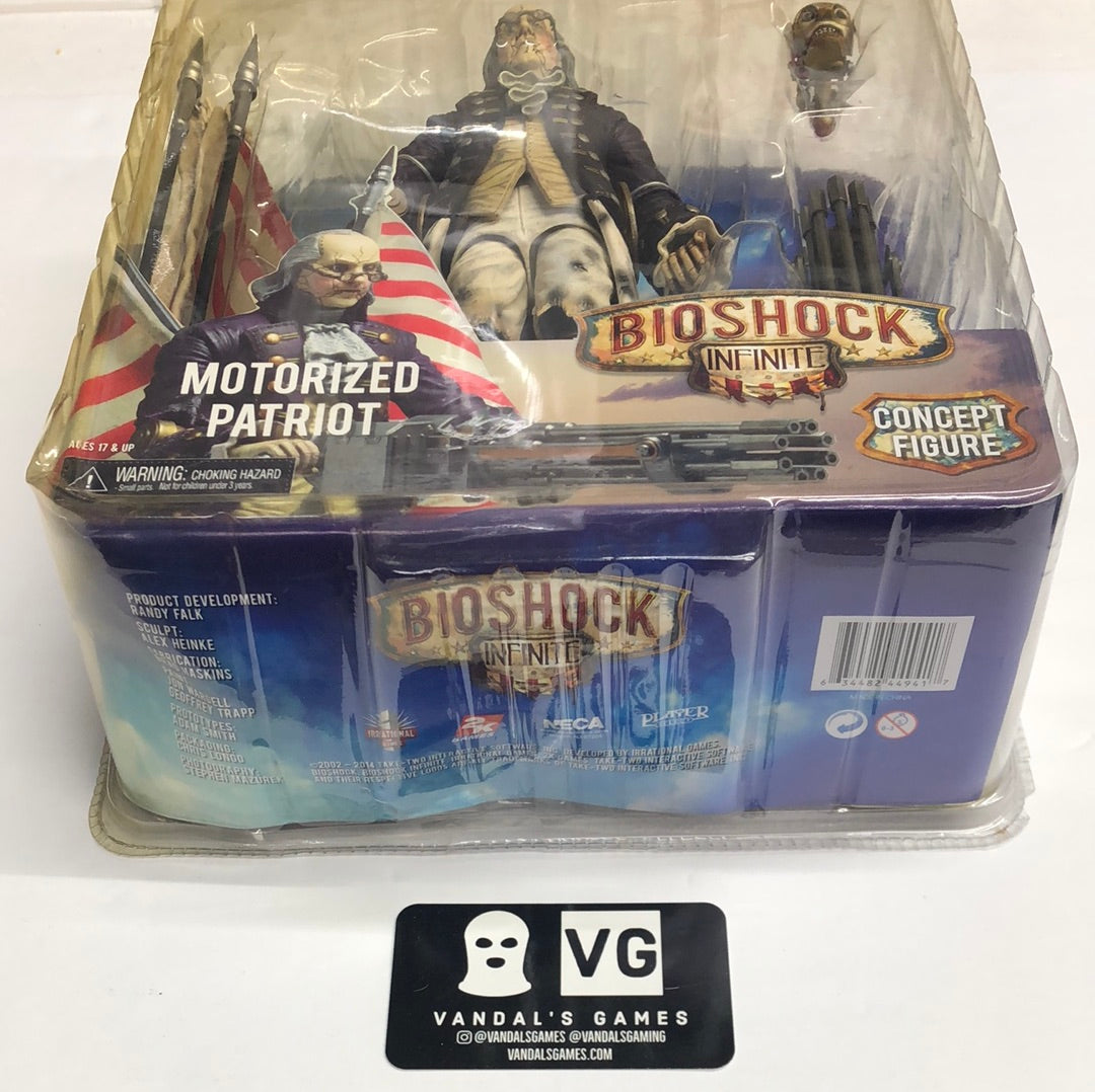 Bioshock Infinite - Motorized Patroit Ben Franklin Concept Figure New