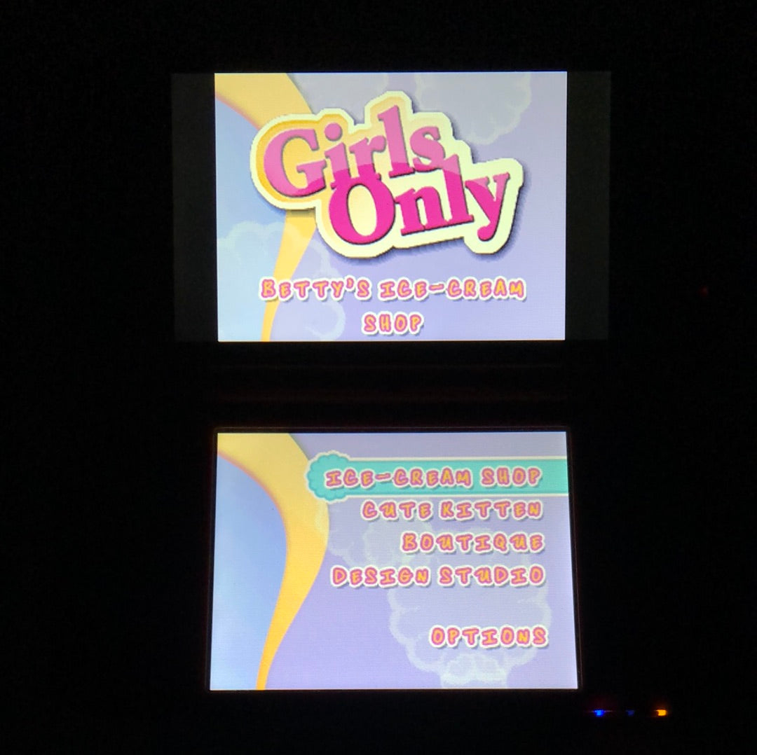 Ds - Girls Only Nintendo Ds Cart & Manual Only #2743