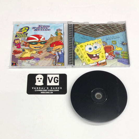 Ps1 - Spongebob Squarepants Supersponge New Case PlayStation 1 Complete #111