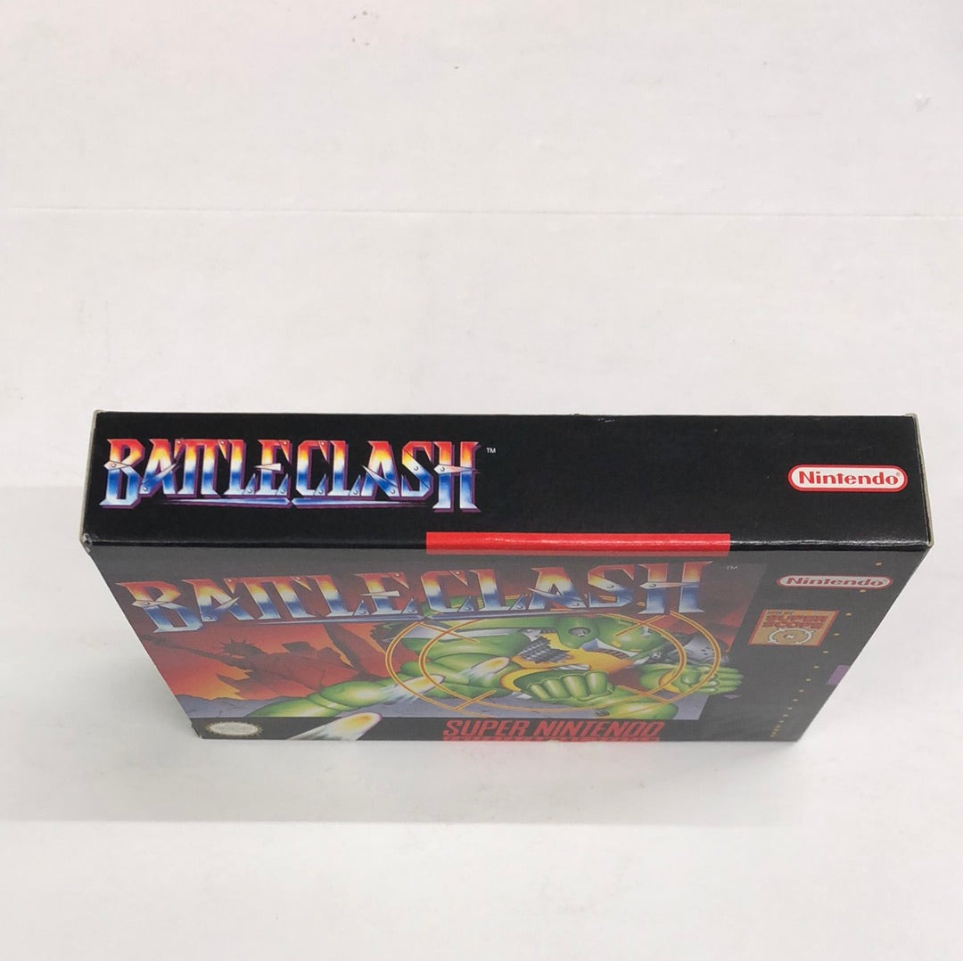 Snes - Battle Clash Super Nintendo Complete #2696