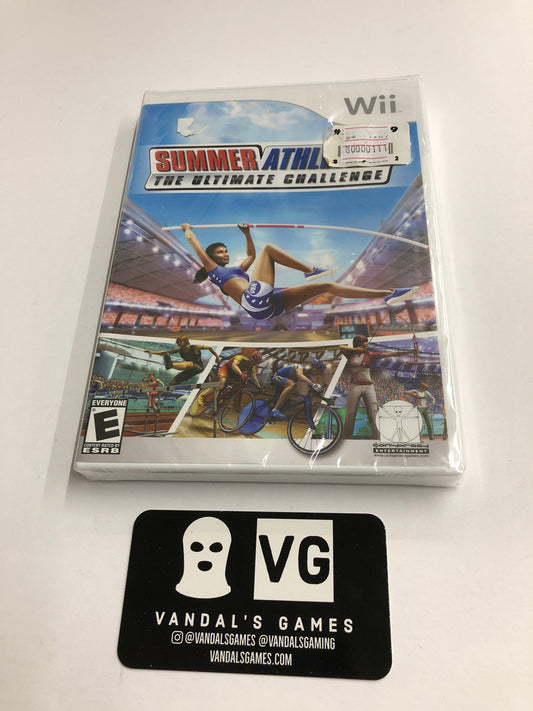 Wii - Summer Athletics the Ultimate Challenge Nintnedo Wii Brand New #111