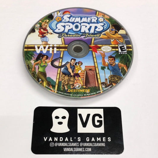 Wii - Summer Sports Paradise Island Nintendo Wii Disc Only #111