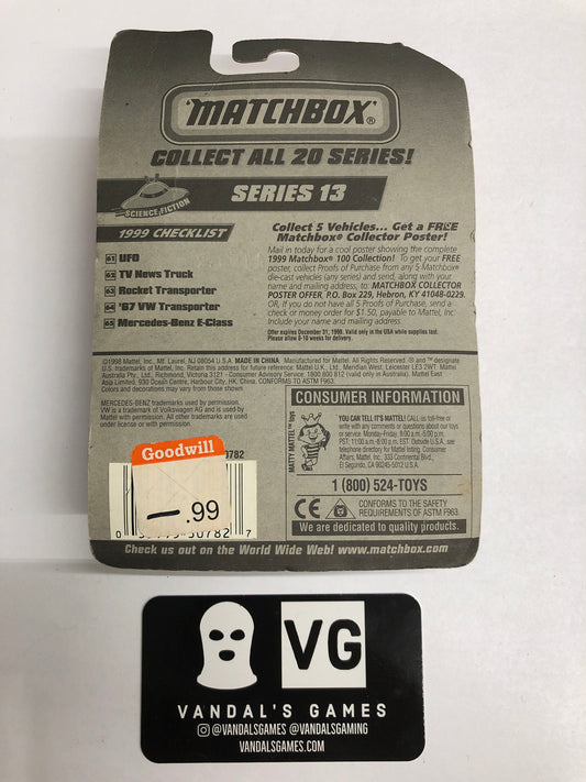 Matchbox - UFO #61 Science Fiction Mattel Wheels Dicast Brand New