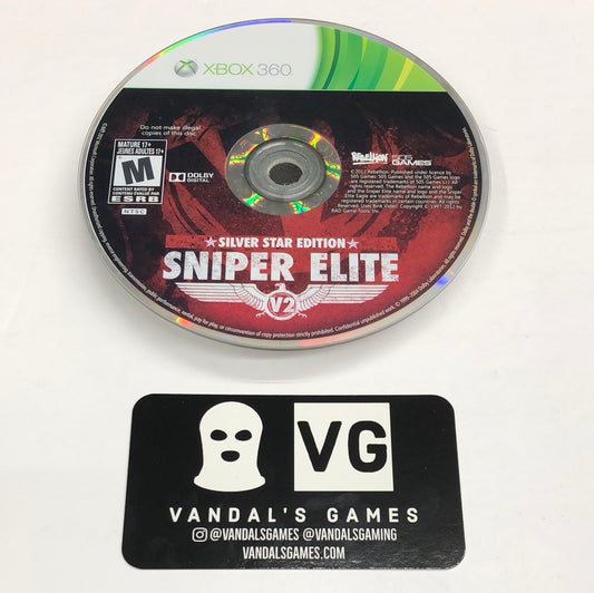 Xbox 360 - Sniper Elite V2 Silver Star Edition Microsoft Xbox 360 Disc Only #111
