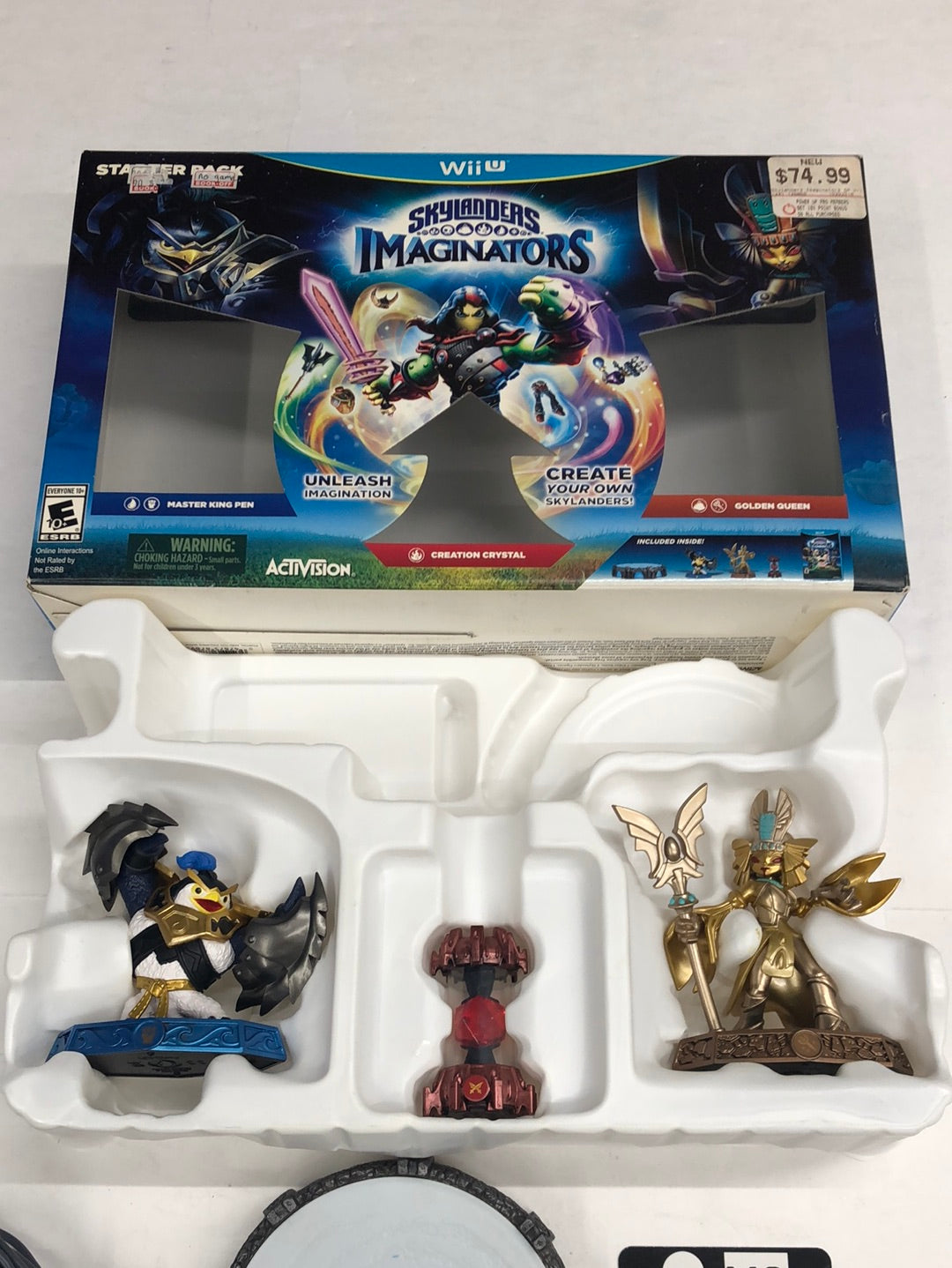 Wii U - Skylanders Imaginators Starter Pack Nintendo Wii U NO GAME #2812