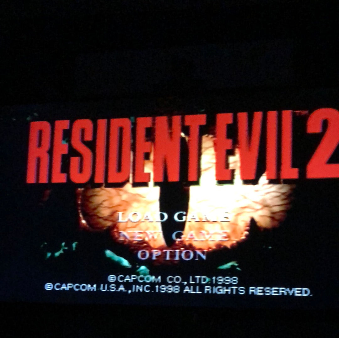 Ps1 - Resident Evil 2 Leon Disc 1 Only Black Label Sony PlayStation 1 Disc Only #2780