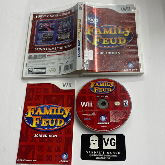 Wii - Family Feud 2010 Edition Nintendo Wii Complete #111