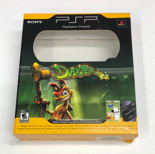 Psp - Console Box Only Slim 2001 Silver Daxter Sony PlayStation Portable #2473