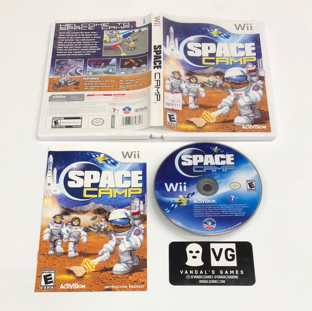 Wii - Space Camp Nintendo Wii Complete #111